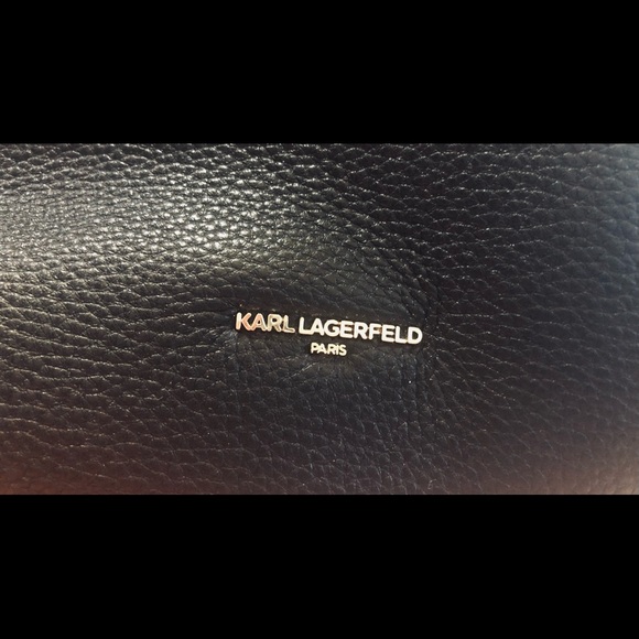 ❌SOLD❌NWOT✨Karl Lagerfeld Paris- Bobbi Colorblock Bow Satchel✨ - Picture 3 of 9